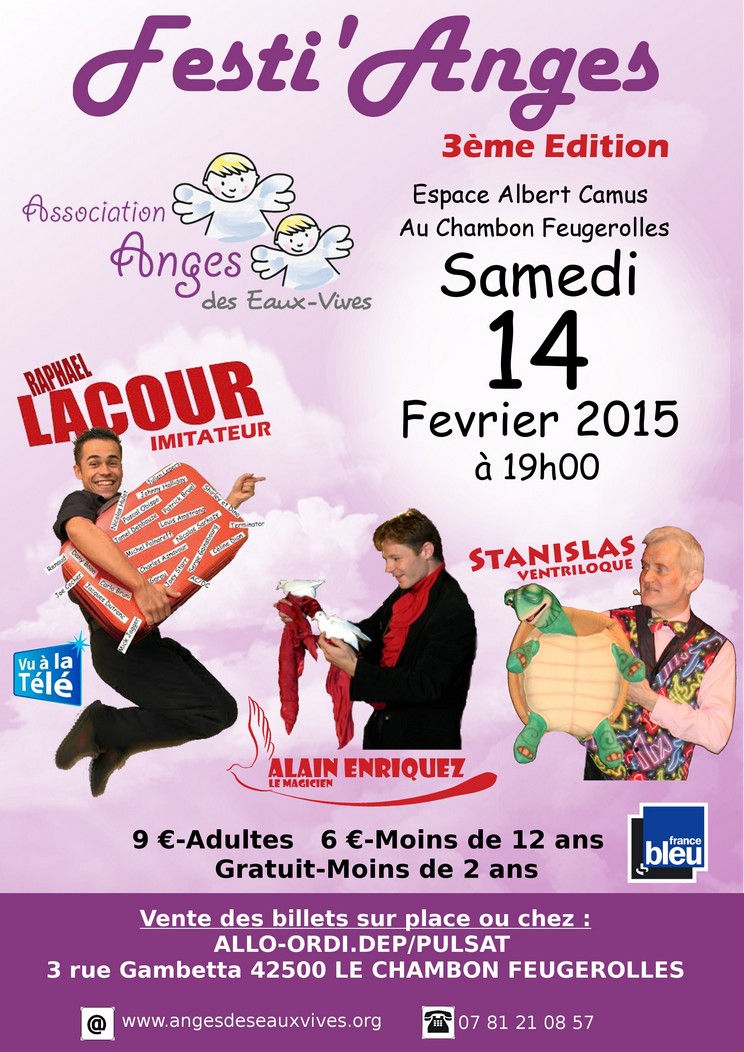 Affiche FESTI ANGES 2015